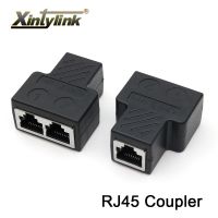 【♘COD Free Cas♘】 fangyili Xintylink ข้อต่อ Rj45ตัวเมียตัวแยก Cat5ต่อสายแลนสำหรับ Cat5e Cat6สายแลน Rj Rg 45สายเคเบิลอีเทอร์เน็ตอะแดปเตอร์สำหรับตัวเชื่อมต่อเครือข่าย Rg45