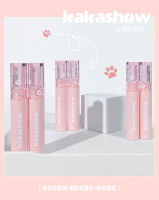 Kakashow New Bubble Bear Lip Glaze Fair Price Student Lip Dye Lotion Small Lip Color Lipstick lipstick ลิปหมี ลิปเซต มินิ 4 เฉดสีสวยมาก แมทติดทนนาน กลบสีปากมิด ติดทน กันน้ำ