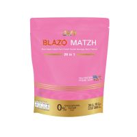 โปรตีนจากพืช BLAZO MATZH PROTEIN รสเบอร์รี่พรีเมี่ยม โปรตีนเข้มข้น 1 ห่อ มีโปรตีนสูงถึง 22 กรัม