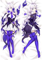 (ปลอกหมอนเท่านั้น) 3Rd ผลกระทบจาก Honkai 180ซม. Dakimakura Kiana Kaslana Game ปลอกหมอนแอนนิเมะตัวการ์ตูน Moegirl หมอนกอดปรับแต่ง