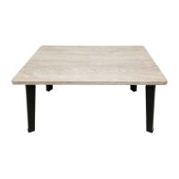 TUO โต๊ะพับ  ญี่ปุ่นลายไม้ KASSA ขนาด 60 x 60 x 29 ซม. สีคาปูชิโน่ โต๊ะพับอเนกประสงค์  โต๊ะญี่ปุ่น