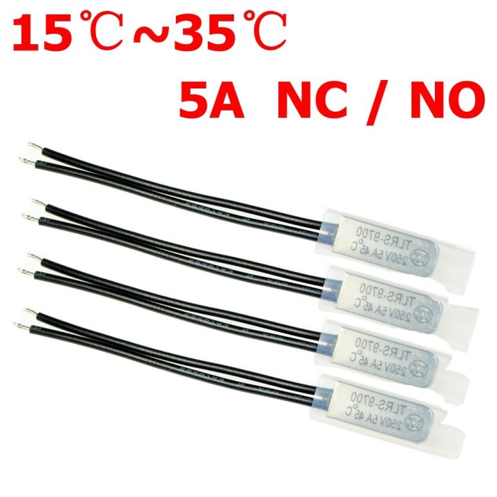 15c-20c-25c-30c-35c-ปิดเป็นปกติ-nc-ไม่เปิดตามปกติสวิตช์ความร้อนสวิตช์เซ็นเซอร์อุณหภูมิตัวควบคุมเทอร์โมสตาท5a-250v