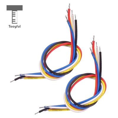 ：《》{“】= Tooyful 10Pcs 19Cm Colorful Inner Circuit System Connecting Wire Cable Circuit Line Electric Guitar Bass Parts Guitarist Tools