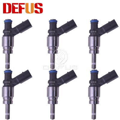 DEFUS 6Pcs การใช้หัวฉีด06E906036E สำหรับ Audi A4 A5 A6 Q5 V6 3.2L FIJ0035เครื่องยนต์ฉีด Bico หัวฉีดมูลค่าหัวฉีด