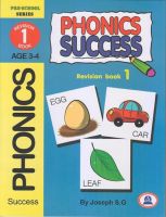 หนังสือแบบฝึกหัดเสริมภาษาอังกฤษ Phonics Success Revision เล่ม 1