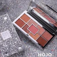 อายแชโดว์ 9 ช่อง HOJO star diamond eyeshadow  เนื้อแมตต์ ชิมเมอร์ เม็ดสีชัด ราคา สบายกระเป๋า