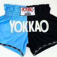 YOKKAO ประเทศไทยนำเข้าสไตล์อเมริกันสินค้าคุณภาพกางเกงมวยไทยกางเกงต่อสู้มวยไทยกางเกงการต่อสู้ Sanda กีฬาอาชีพกางเกงขาสั้นผู้ชายและผู้หญิงแพ็คจดหมายใหม่ประเทศไทย