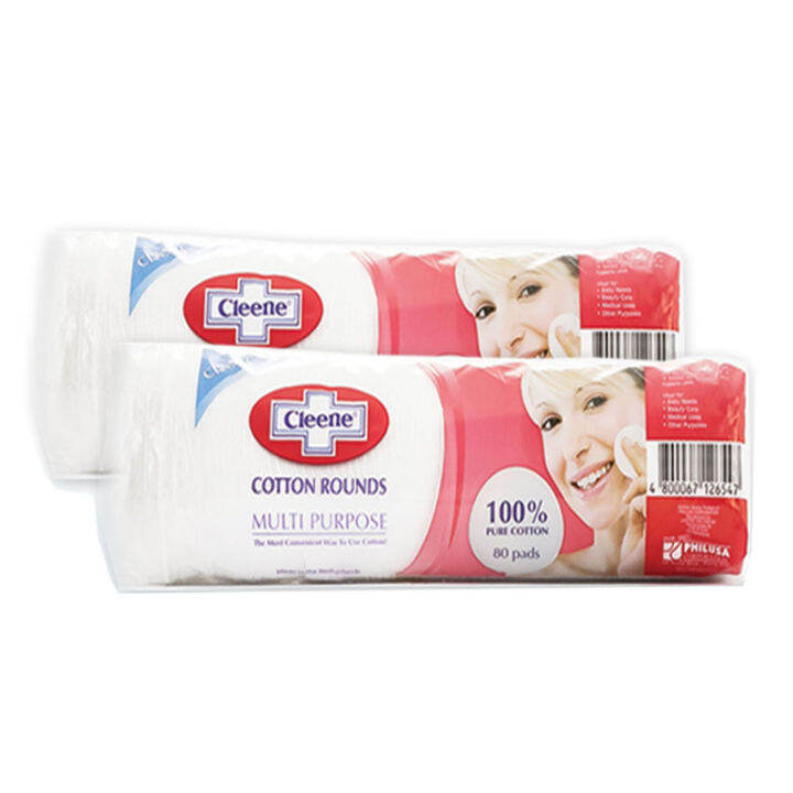 Cleene Multi Purpose Facial Cotton Rounds 80s x 2 Lazada PH