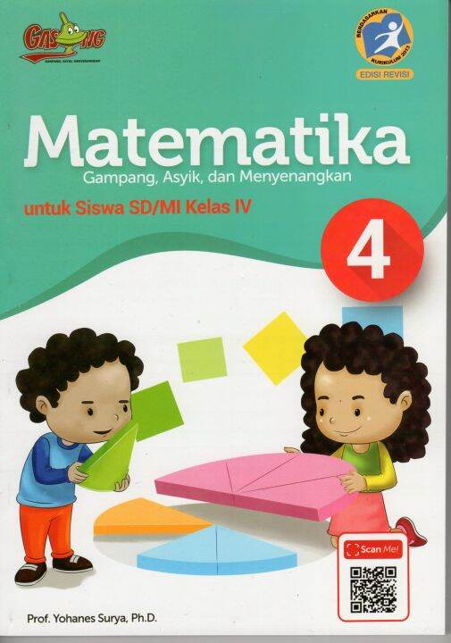 Buku Matematika Kelas 4sd Mi Penulis Prof Yohanes Surya Ph D Metode Gasing Lazada Indonesia