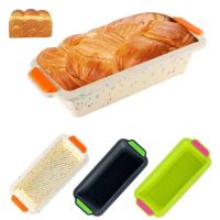 Rectangular Silicone Toast Bread Mold Bread Pan Mold Cake Tray Rectangular Cake Mold Baking Pan Non-stick Baking Tools