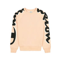 CHAMPION WOMEN - EU เสื้อสเวตเตอร์ผู้หญิง-ไซส์ยุโรป CREWNECK CROPTOP  114410-PS157