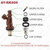 ชุดอุปกรณ์ซ่อมหัวฉีดน้ำมัน10ชุดสำหรับ Toyota 4Runner Tacoma Tundra 3.4L ฉีด #23250-62040 (AY-RK606)