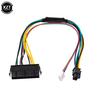 【YF】 ATX 24pin to Motherboard 2-ports 6pin Supply Cable Cord for Z220 Z230 SFF Mainboard Workstation