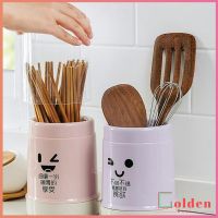 Goldenกล่องเก็บช้อนส้อม กล่องเก็บตะเกียบ มีฝาปิดกันฝุ่น น่ารัก chopsticks storage box