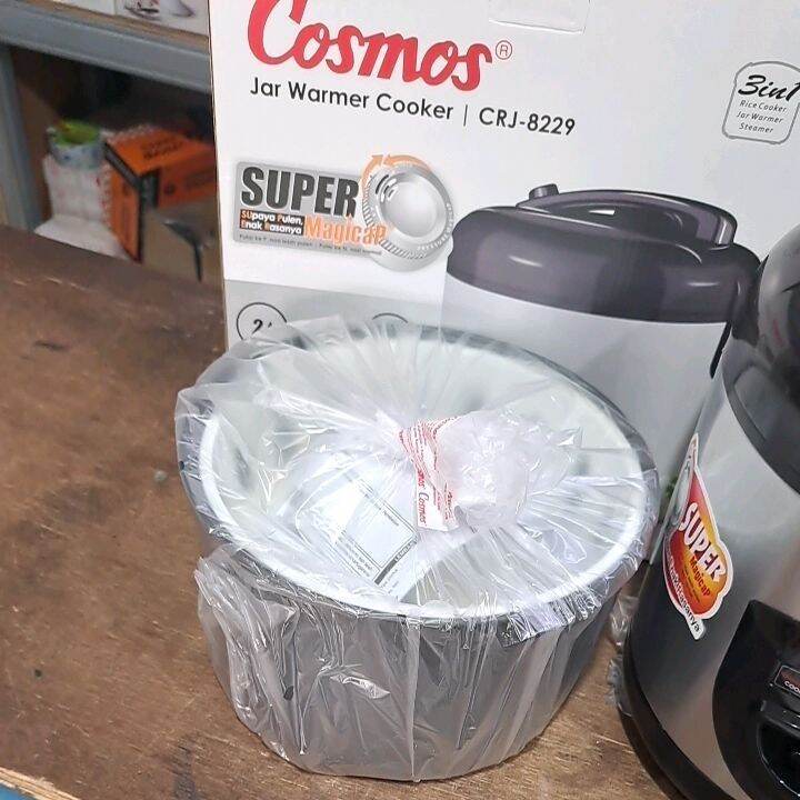 Cosmos Magicom 2 Liter Rice Cooker Mejikom Crj 8229 Bss 3in1 Lazada