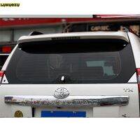 Luhuezu 2010-2017 Rear Back Window Glass Chromium Styling Trim For Toyota Land Cruiser Prado FJ 150 Accessories