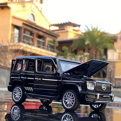 1:32เบนซิน S G63รถ SUV โลหะผสมรุ่นรถยนต์หล่อโลหะรถออฟโรดโมเดลรถของเล่นจำลองเสียงแสงคอลเลกชันของเล่นเด็กของขวัญ