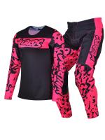 ♧ Willbros Female MX Jersey and Pant Combo Women Ladies BMX Motocross Dirt Bike Off Road Enduro MTB Pink Gear Set