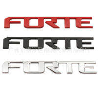 สติกเกอร์ติดสัญลักษณ์ลำต้นหลังรถยนต์โลโก้ KIA FORTE ป้ายด้านหลังรถ3D ตกแต่งดัดแปลงโลหะ