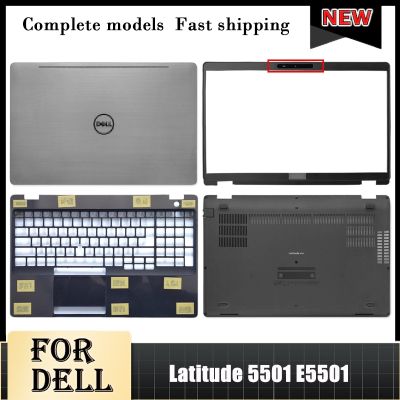 New prodects coming New For Dell Latitude 5501 E5501 Series LCD Back Cover Palrmest Bottom Case Top Case Lower Cover Laptop Housing Cover E5501