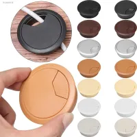 ☽ 1Pcs Desk Wire Hole Cover Base Computer Grommet Table Cable Outlet Port Surface Line Box Furniture Hardwar Home Furniture