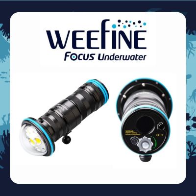 📣 PRE-ORDER (15 days) Weefine WF075 Diving Gear Solar Flare 25000 lumens for diving supplies professional diving light for photographer can be operated by remote control underwater