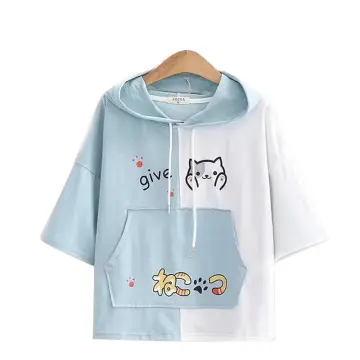 Girls hot sale hooded shirt