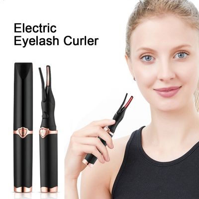 ✆۩ Portable 3 Temperature Mode Electric Heated Eyelash Curler Long Lasting Eyelash Makeup Tools Eyelash Curling Tools Makeup tools