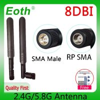 [Hot K] Eoth 2.4G Wifi เสาอากาศ Pbx 5.8 Ghz 2.4Ghz 8dBi SMA ตัวผู้เชื่อมต่อ G 2.4G 5.8G ไวไฟ Antenne เราเตอร์ไร้สาย Antena Iot