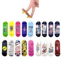 Fingerboard สเก็ตบอร์ดนิ้วมือ Beas And Palm กระดานเลื่อน Skatepark สีสันสดใสกีฬาเมเปิ้ลโยกคู่