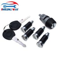 ✈☍ SMILING WAY Ignition Switch Door Lock Barrel Keys For VW T4 Transporter MK IV 1990 1991 1992 1993 1994 1995 1996 1997-2003