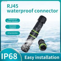 ☄❉ YXY RJ45 Waterproof Connector M16 5-9mm Wire Diameter IP68 RJ45 Interface Cable Connectors Network Unshielded Wire Connector