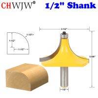 CHWJW 1PC 1/2－12mm Shank คุณภาพสูงรอบขอบเราเตอร์บิต－1-1 / 2－เครื่องมือตัดไม้รัศมีเราเตอร์งานไม้