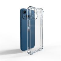 ❒ஐ■ Thick Shockproof Silicone Phone Case For iPhone 14 13 12 11 Pro Max X XR Lens Protection Case on iPhone 13 14 Pro Max Back Cover