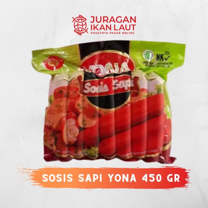 Sosis Sapi Yona 450 Gram Lazada Indonesia