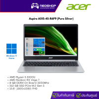 Notebook Acer Aspire A515-45-R6F9 (NX.A84ST.009) (Pure Silver) Silver