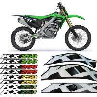 For KAWASAKI KX250 KX250R KX250X KX250F 3D Glue Swingarm Air Box Reflection Stickers Decorate Decals