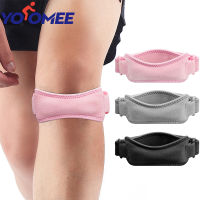 Yoomee 1 Pcs Adjustable Patella Knee Tendon Strap Kneepad Support Band For Running Hiking Volleyball Jumpers Knee Wrap Strap Pain Relief