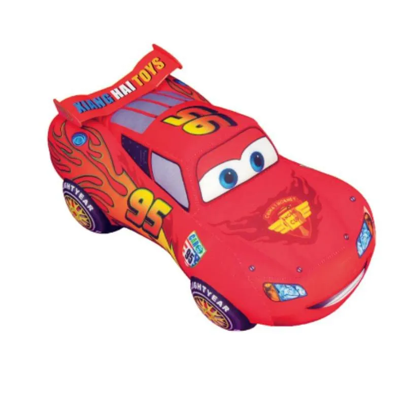 Disney and Pixar Cars Lightning McQueen Talking Soft Plush