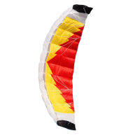 New High Quality 2m Nylon Dual Line Parafoil Kite With Handle And Line Power id Sailing Kitesurf Rainbow Sports Beach