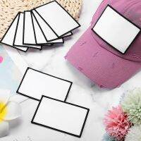 14 Pcs Sublimation Patches Blank Fabric Ironing Rectangular Blank Patches Fabric Repair Patches for Clothes, Hats