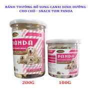 Bánh Quy Thưởng PANDA Hình Khúc Xương Bổ Sung Canxi Cho Chó Hộp 100g