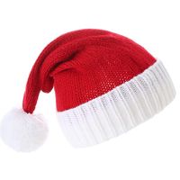 Christmas Knitted Hat for Women,Kids and Men Christmas Slouchy Hats Santa Knit Crochet Cap for Holiday Gifts