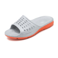 Men Slippers Casual Black Gray Shoes Plus Size 51 Non-slip Slides Bathroom Summer Beach Sandals EVA Soft Sole Uni Flip Flops