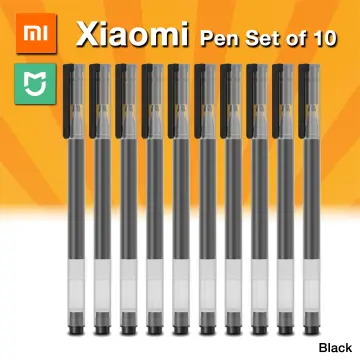 Original Xiaomi Mijia Sign Pen MI Pen 9.5mm Signing Pen PREMEC Smooth  Switzerland Refill MiKuni Japan Ink (Black/Blue) Best Gift