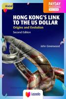 Book มือ1 [ใหม่พร้อมส่ง] Hong Kong’S Link To The Us Dollar Origins And Evolution (2Nd Ed.) Hardcover