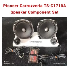 🇯🇵 Pioneer Carrozzeria TS-V7A Speaker Component Set / Speker