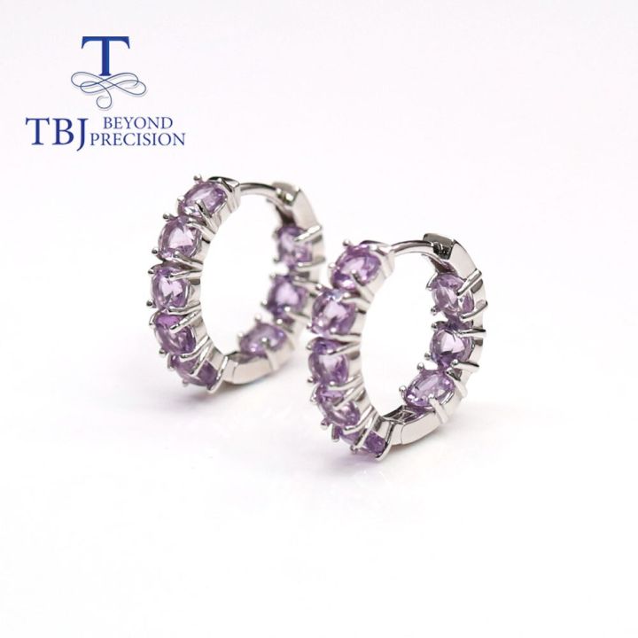 natural-brazil-amethyst-round-4-0mm-earrings-925-sterling-silver-fashion-design-women-fine-jewelry