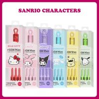 Sanrio HelloKitty MyMelody Kuromi 66W Super Fast Charging Data Cable Kawaii Cartoon 6A Three-in-one Charging Cable Affordable