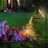 ✥❇ Solar led String Light Enchanted Watering Can Light Waterproof Garden Decor Yard Retro Lamp Outdoor Table Patio Lawn Yard Art